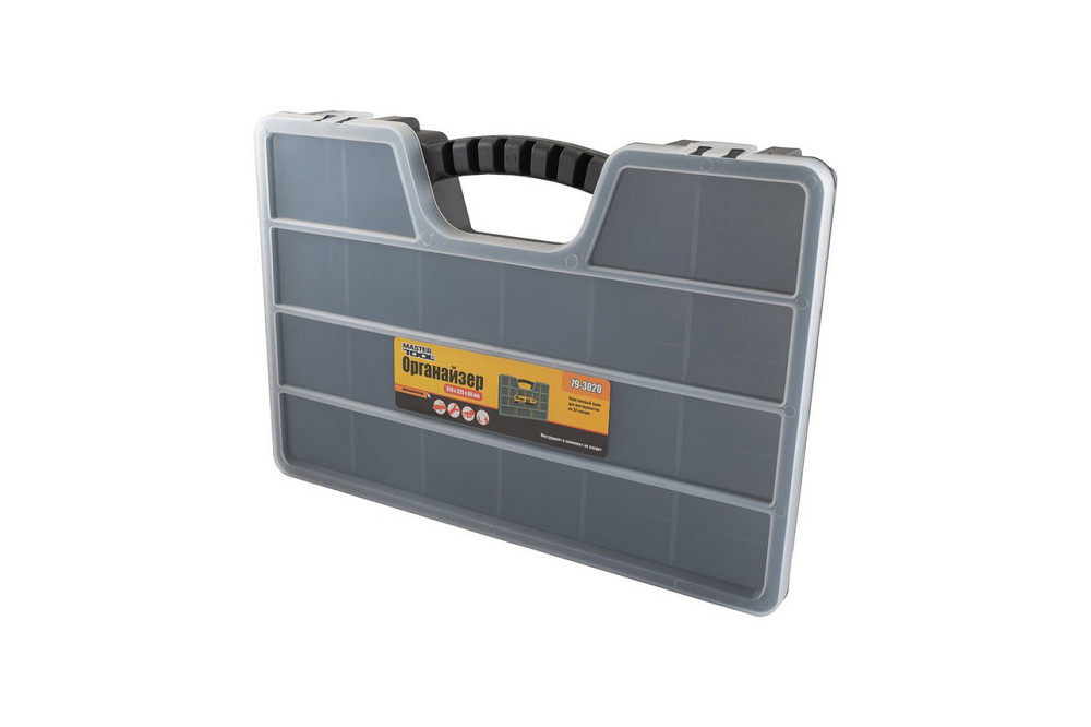 Органайзер MASTERTOOL з ручкою 20" 510х325х65 мм 22 секції 79-3020 Рівне - фото 2