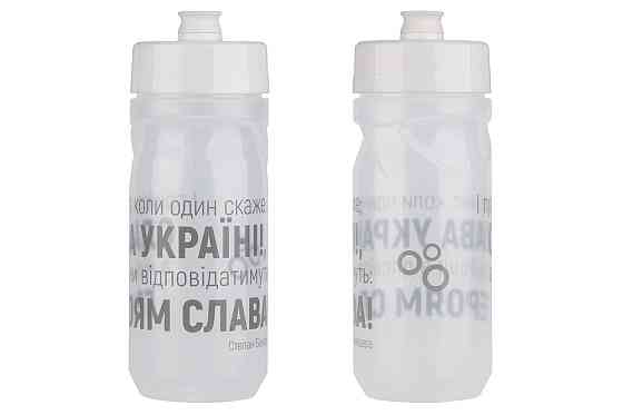 Бутылка для велосипеда (спортивная фляга) ONRIDE Glory 600 мл прозрачная Бровары