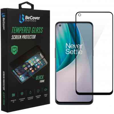 Стекло защитное BeCover OnePlus Nord N100 Black (706779) Винница