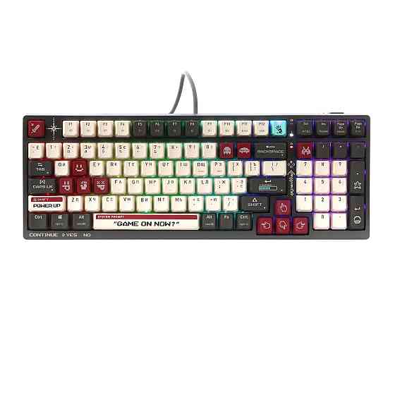 Клавіатура бездротова Bloody WS98 Pixels Red ( 16777 ) Харків