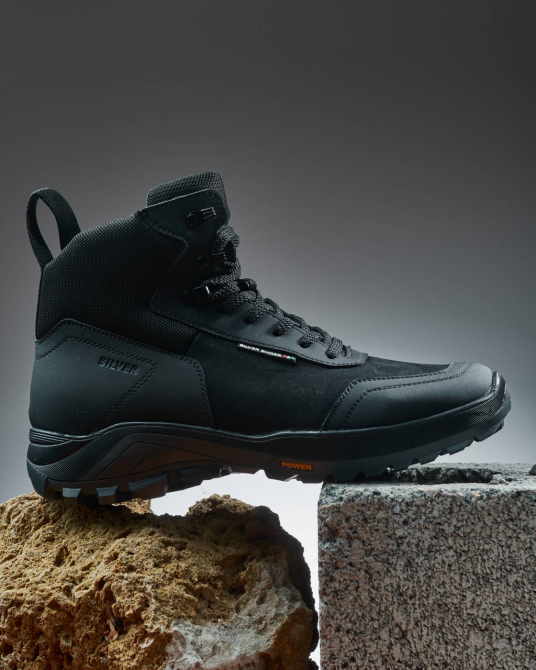 Ботигнки зимние (теплые). SILVER  244 -черные 44(29см) Харьков - изображение 6