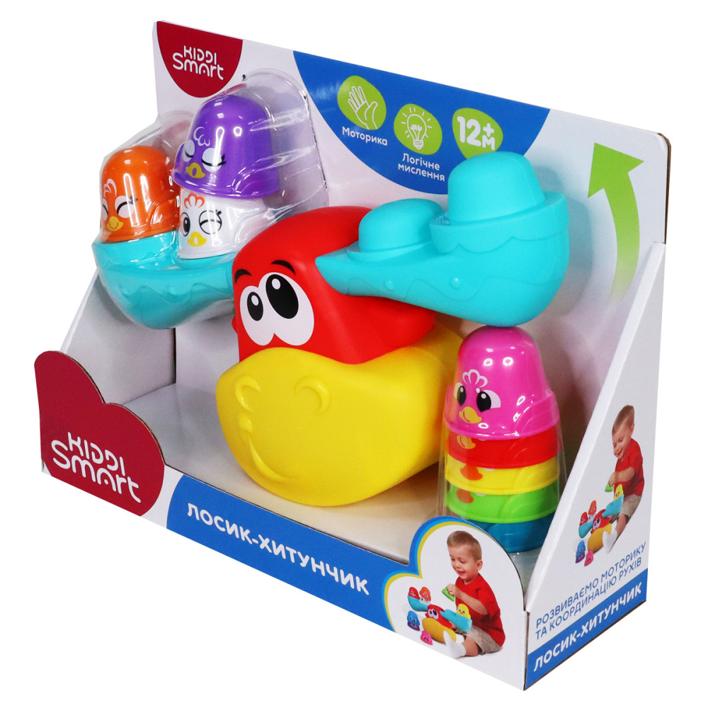Іграшка-балансир, що розвиває, Kiddi Smart – Лосик-хитунчик Дніпро - фото 5