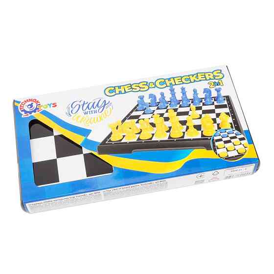 Шахи «Набір настільних ігор ТехноК», арт.9055 Вінниця