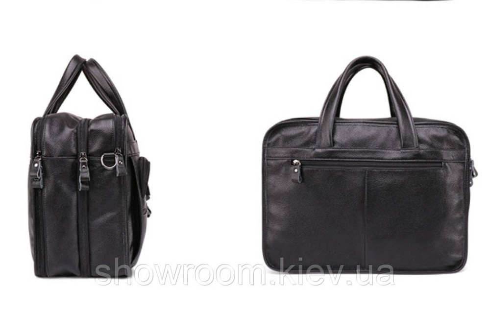 Мужская кожаная сумка для ноутбука Leather Collection (9946) Киев - изображение 3