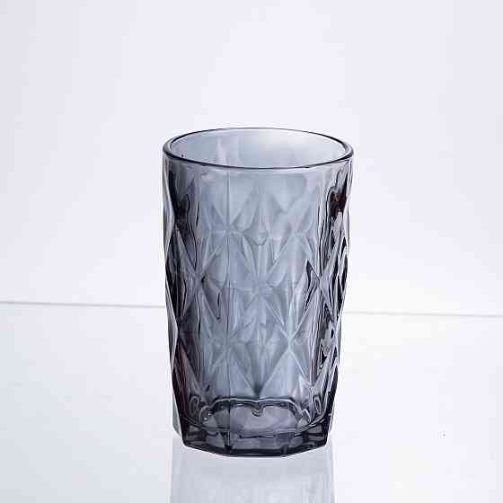 Набір склянок Fractal 6 штук по 300 мл HP-19-270 прозорий стакани для напоїв газованки лимонаду Коломия