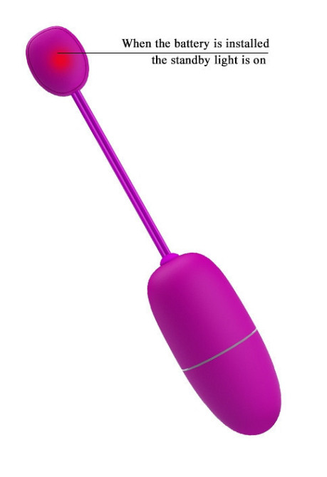 Виброяйцо управляемое смартфоном Pretty Love - NYMPH, BI-014895HP Sex Aura Киев - изображение 8
