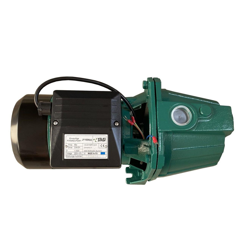 Насос центробежный VOLKS pumpe JY100A(a) 1,1кВт чугун короткий (000010074) Киев - изображение 5