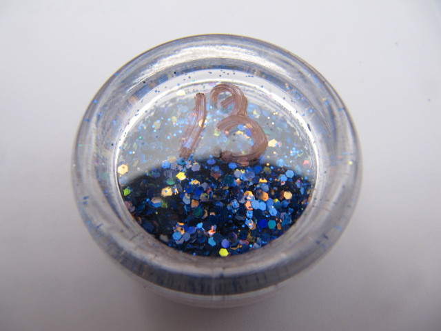 Прикрашання для дизайну нігтів "Брокард", колір синій хамелеон Київ - фото 2