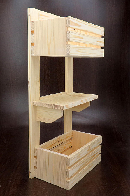 Полиця настінна для квітів "Сумаре" бланже Миколаїв - фото 3