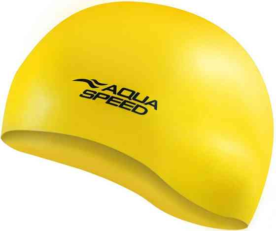 Шапочка для плавания Aqua Speed MONO 111 Вишнёвое