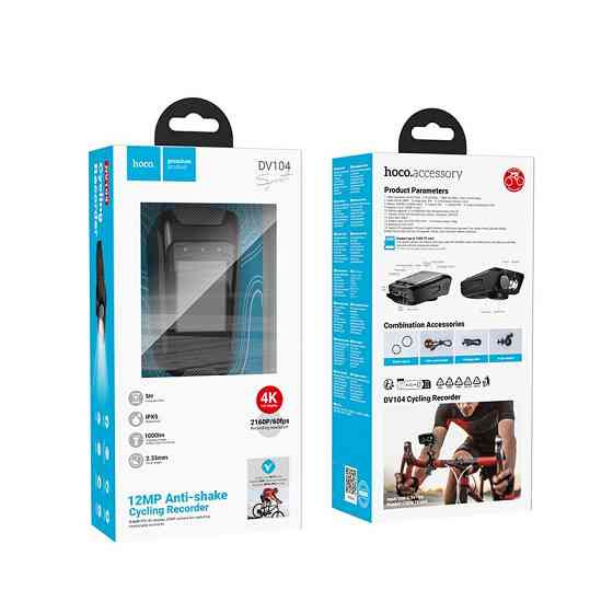 Видеорегистратор HOCO DV104 4K черный Киев