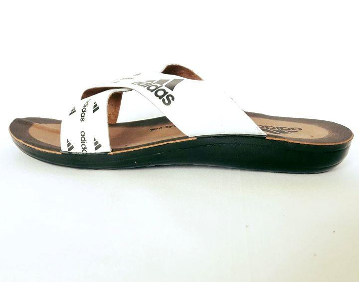 Чоловічі Шльопанці Тапочки Adidas Сланці Білі ( розміри: 40,41,42,43,44,45) Дніпро - фото 5