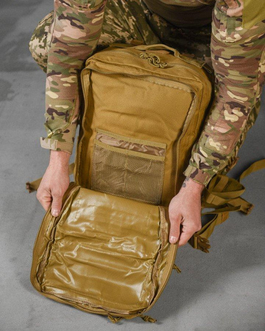 Тактичний штурмовий рюкзак-кайот USA 45 LUX 10-0!+ Одеса - фото 3