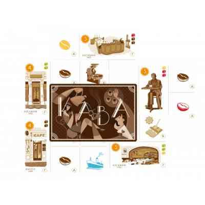 Настільна гра Lords of Boards Кава (Cafe) Українська (LOB2206UA) Вінниця