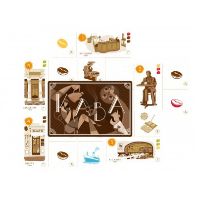 Настільна гра Lords of Boards Кава (Cafe) Українська (LOB2206UA) Вінниця - фото 3