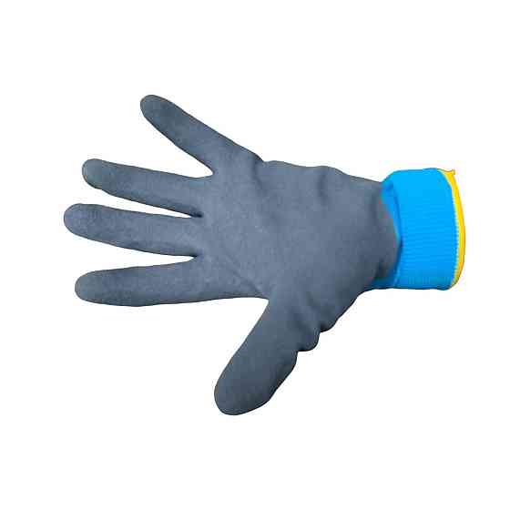 Рукавички зимові дуже теплі Нітрил щільний, усередині фліс до -30 Харків