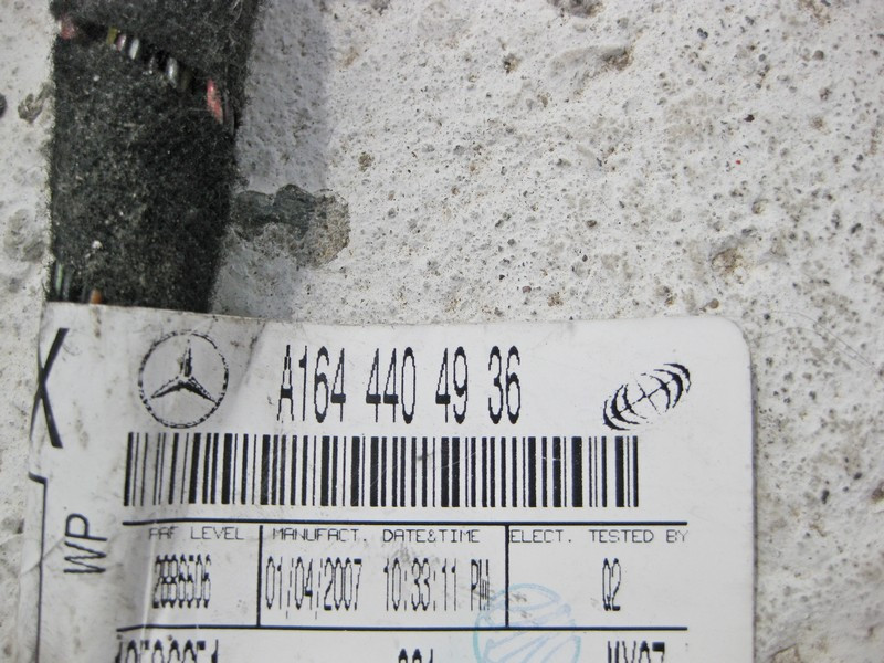 Mercedes-Benz  A1644405036 Джгут електропроводки передньої панелі - торпеди ML W164 GL X164 Одеса - фото 4