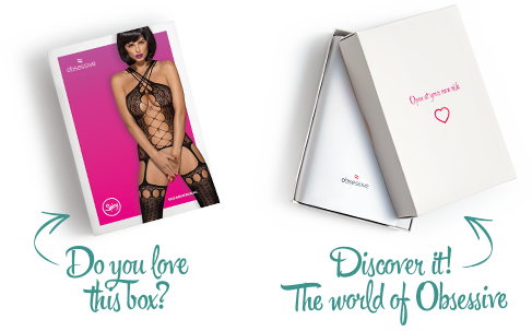 Бодистокинг Obsessive Bodystocking G313 S/M/L, шнуровка, геометрический декор Sex Aura Киев - изображение 7