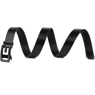 Ремінь Vintage Чоловічий силует літери G Чорний (20287) Вінниця - фото 2