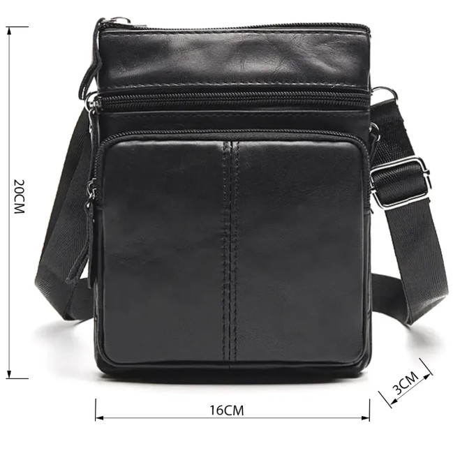 Офісна сумка-месенджер, Месенджер оригінал, Чоловічі сумки-месенджери, Поштова сумка-месенджер DW-82 Львів - фото 12