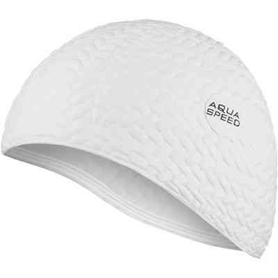 Шапка для плавания Aqua Speed Bombastic Tic-Tac 5717 117-05 білий Жін OSFM (5908217657176) Винница
