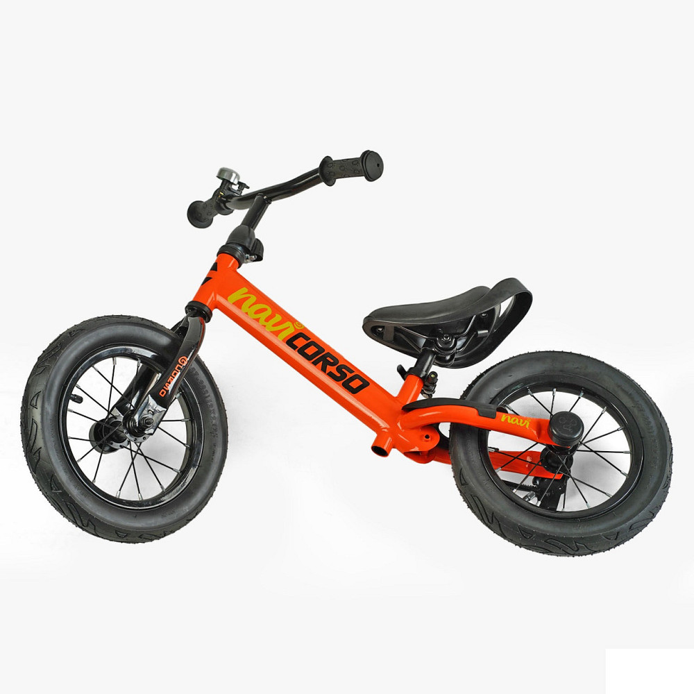 Велобіг CORSO Navi сталева рама колеса 12 дюймів підставка для ніг Помаранчевий (NV-12938) Чернігів - фото 4