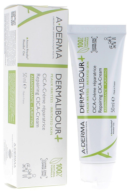 А-Дерма Дермалибур+ Цика- Крем для раздраженной кожи A-Derma Dermalibur+ Cica-Crème, 50 мл Днепр - изображение 1