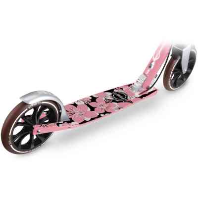 Самокат Globber NL205 Deluxe з ручним гальмом Пастельно-рожевий (685-210) Вінниця