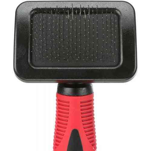 Щетка-пуходерка Trixie для собак м пластик/металл 7х16 см Киев