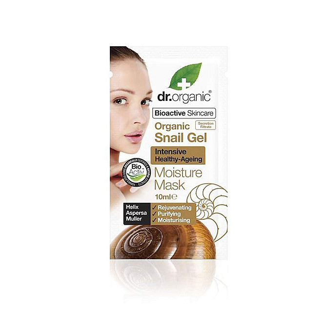 Увлажняющая маска с муцином улитки Dr.Organic 10 мл Винница - изображение 1