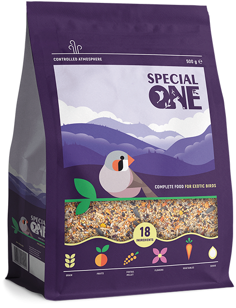 Полнорационный корм Special One корм для экзотических птиц, 500 г Винница - изображение 1