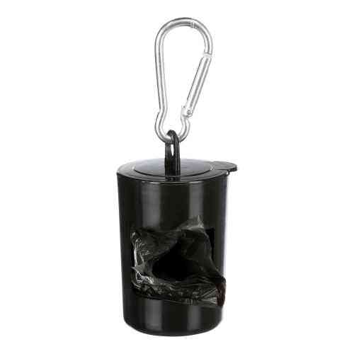 Контейнер Trixie для збиральних пакетів пластиковий з 2 рулонами пакетів для фекалій розмір М 20 шт/рулон Київ