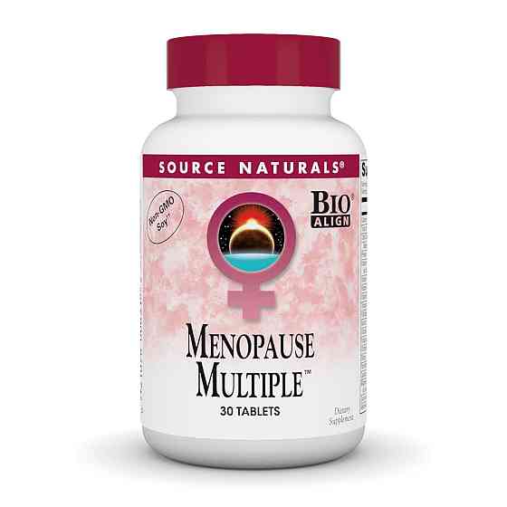 Підтримка менопаузи Source Naturals Menopause Multiple 30 таблеток Луцьк