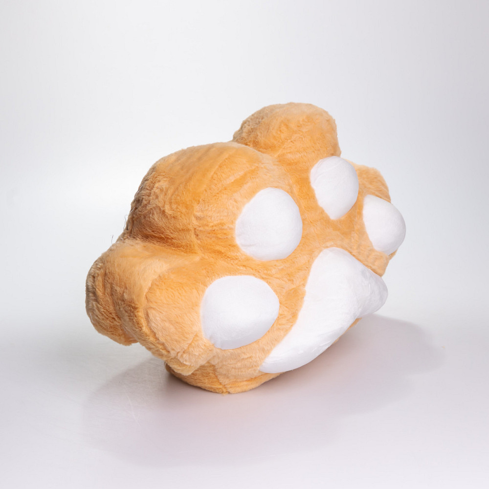 Yiwu М'яка іграшка-подушка з пледом і муфтою 3 в 1 Лапка 40×40×25 (см) Помаранчевий Yiwu 520-18 Коломыя - изображение 4