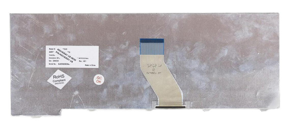 Клавиатура для ноутбука Acer Aspire (5520) White RU Вінниця - фото 3