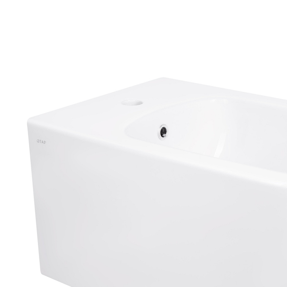 Біде підвісне Qtap Crow 520х360х290 White QT05555370W Київ - фото 5