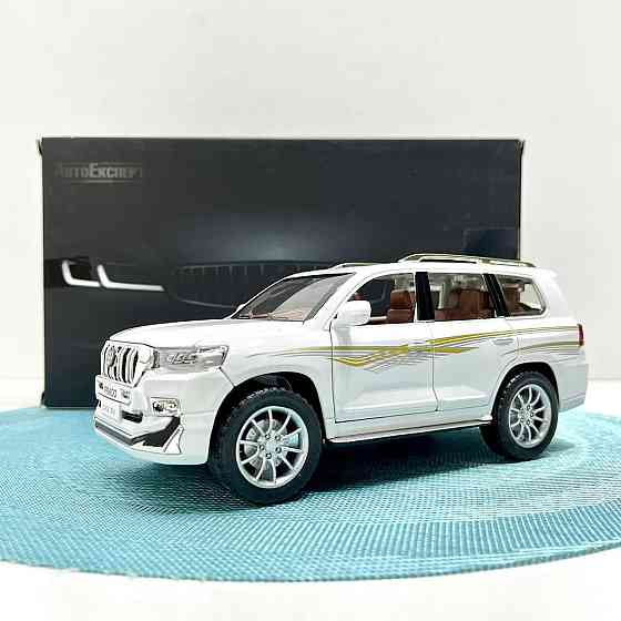 Машинка Джип TK Union Группа Toyota Land Cruiser инерционная 1:24 Белая (GT - 4789) Чернігів