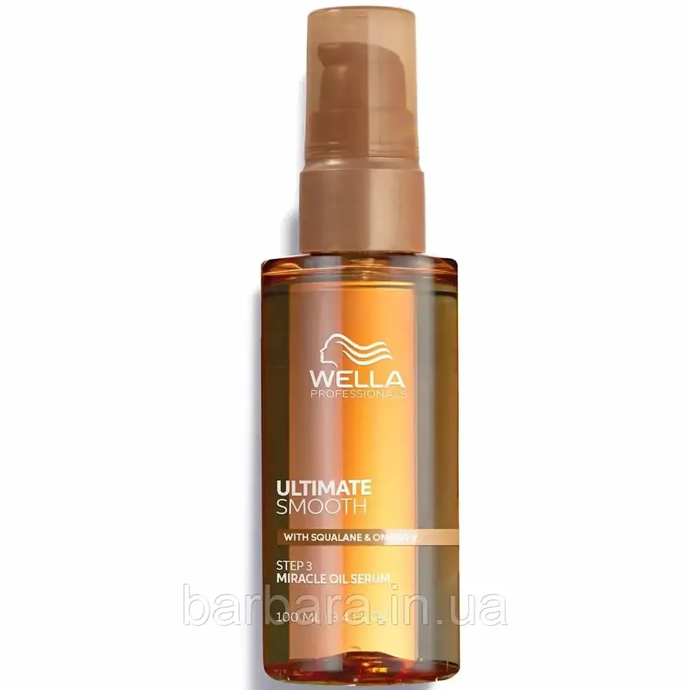 Масло для волос Wella Ultimate Smooth Miracle Oil Київ - фото 7