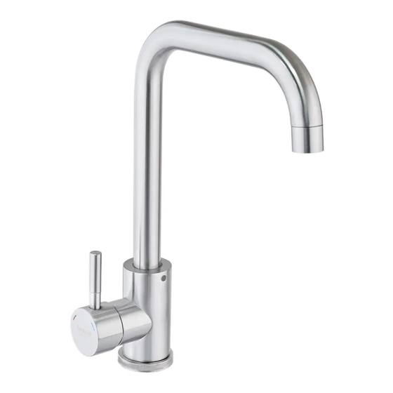 Кухонный смеситель Armata SUS-011-G(N) из нержавеющей стали без подводки (CH6190) Харьков