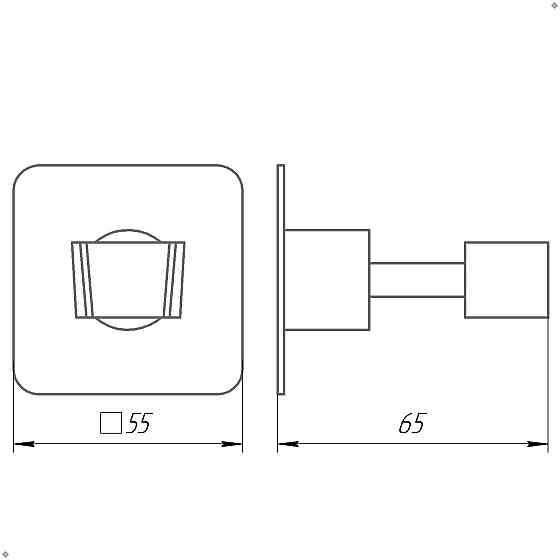 Тримач-кронштейн для душової лійки Globus Lux BQ 9025 Київ