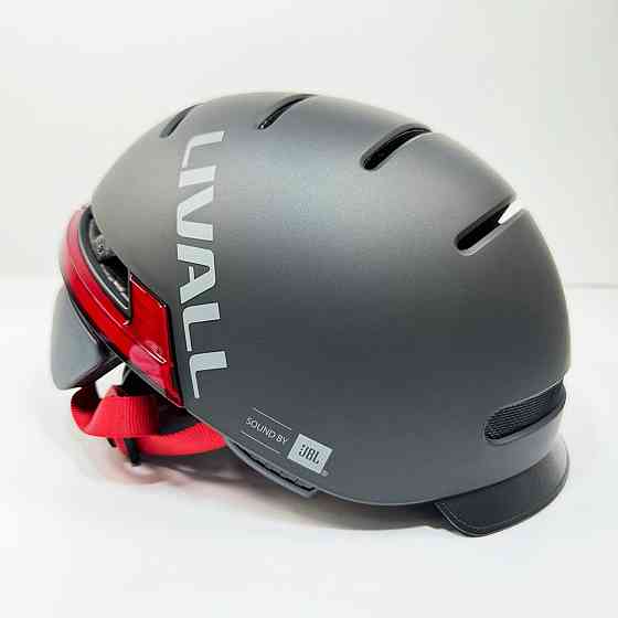 Захисний шолом Livall BH51M NSO Black, акустика JBL, мікрофон, сигнали поворотів та стопів, LIV-JB51MN-5312 Одеса