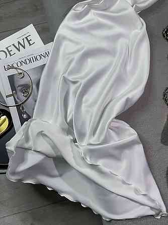 Жіноче романтичне елегантне плаття шовк Білий, 44/46 Одеса