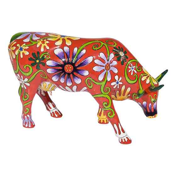 Колекційна статуетка Cow Parade корова Flower Cow, Size L Рівне