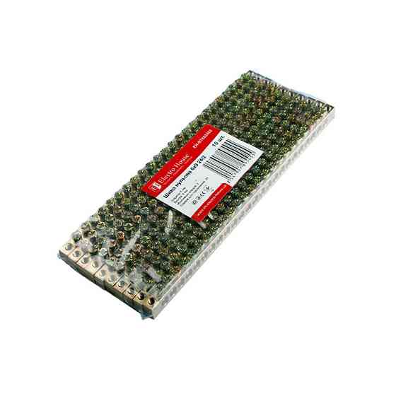 Шина нульова 6х9 мм²  24 /2, 2 отвори Днепр