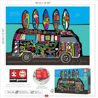 Пазл Educa Мрія про Каліфорнію 500 елементів (6337233) Вінниця