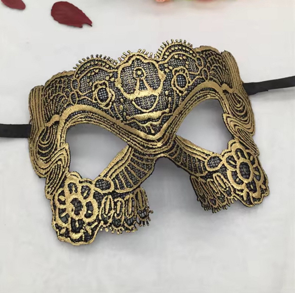 Маска венеціанська one size золотистий Київ - фото 1