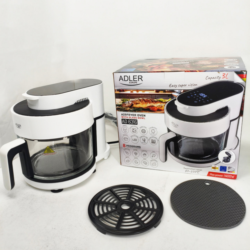 Домашняя фритюрница аэрогриль без масла, Мультиварки и аэрогрили, Аэрогриль для быстрого приготовления FU-42 Львов - изображение 5