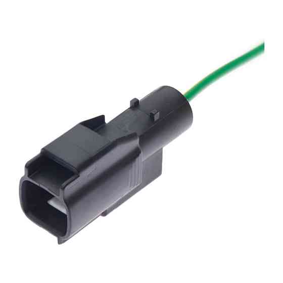 Разьем коннектор с проводом, 1-кон., К Вентилятору Охлаждения,  MG650943-5,  KET Корея Много Hyundai, Kia Киев