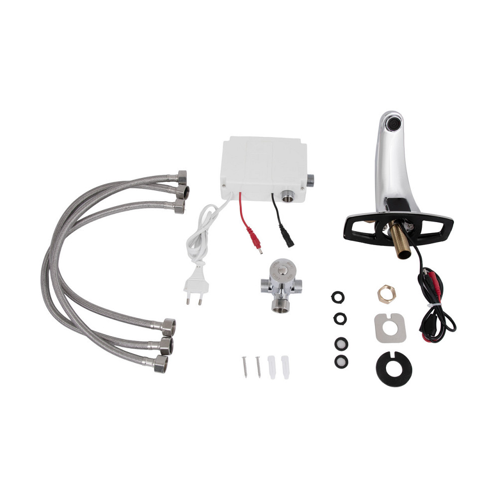Змішувач для раковини Lidz Tech 077 безконтактний LDTEC077CRM32533 Chrome Київ - фото 19