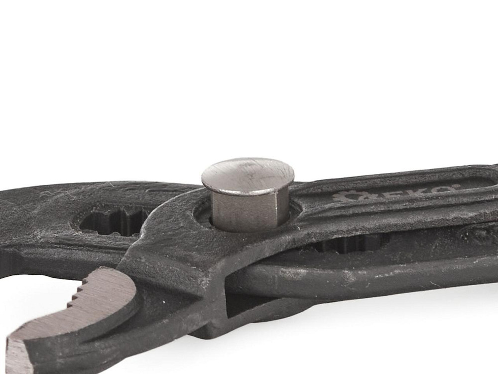 Кліщі трубні "GEKO" переставні з кнопкою-фіксатором 175 мм Київ - фото 2